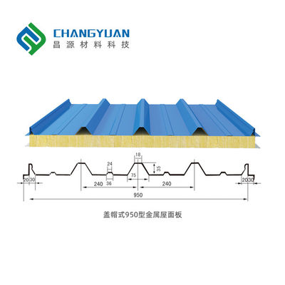 جودة  interior Wall Insulation Sandwich Panels Soundproof  Pu Sandwich Panel مصنع