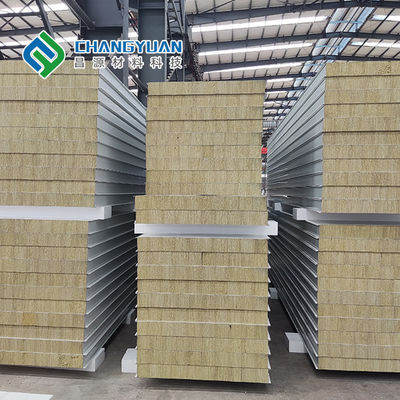 جودة  1500mm Sandwich Panel Fire Resistance For Exterior Wall Interior Wall Roof مصنع
