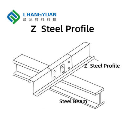 C & Z purlins والشعاع العرضي والشعاع الرأسي وملف الفولاذ المغلي مع الطول القابل للتخصيص والانتهاء المقاوم للتآكل للتطبيقات الهيكلية