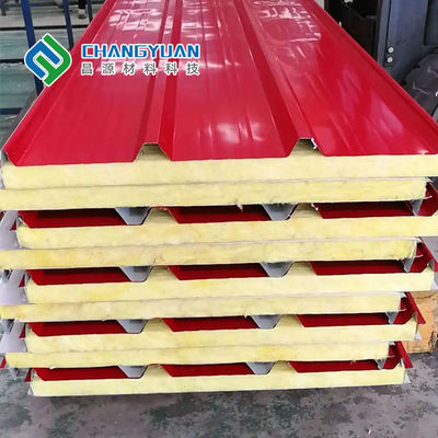 ألواح الجدران المعزولة الهيكلية OEM من 1000 مم إلى 1500 مم للجدار الخارجي