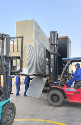 50mm مضاد للتآكل الحرارة المعزولة ساندوتش الجدار لوحة غرفة باردة