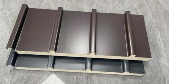 لوحة سقف ساندويتش دائمة مع لوحات جدار عظيم بطول مخصص