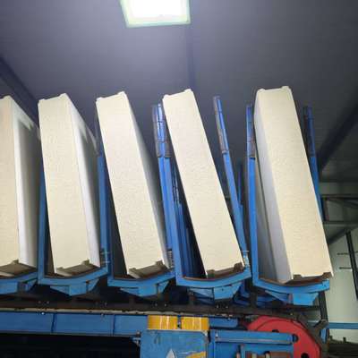 ألواح الساندويتش PU PIR العازلة للحرارة تصنيف الحريق